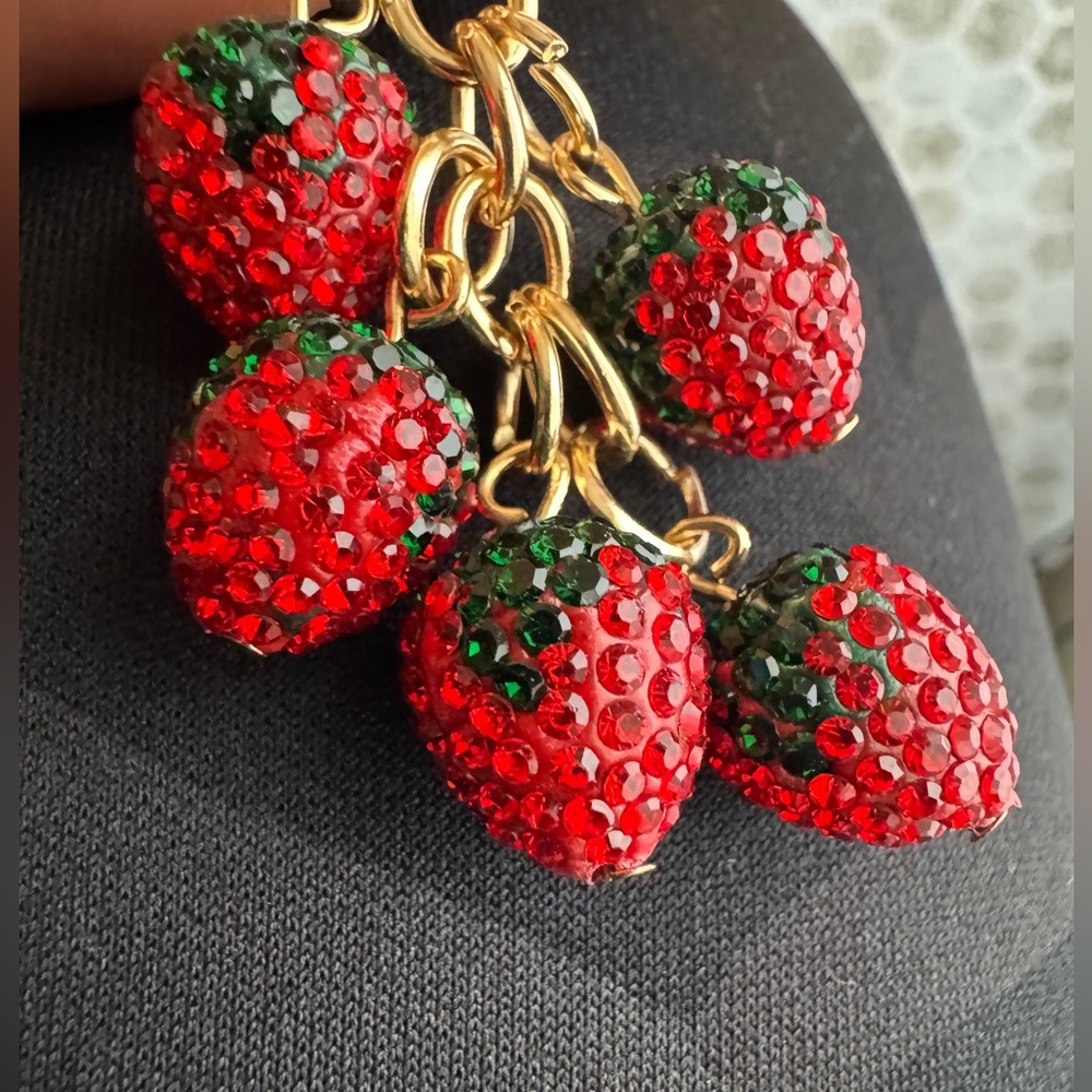 Strawberry 🍓 Keychain / Keyring